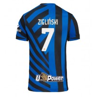 Inter Milan Piotr Zielinski #7 Domáci futbalový dres 2024-25 Krátky Rukáv